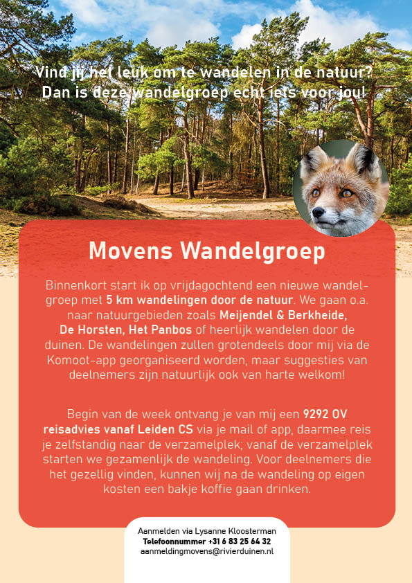 Movens wandelgroep